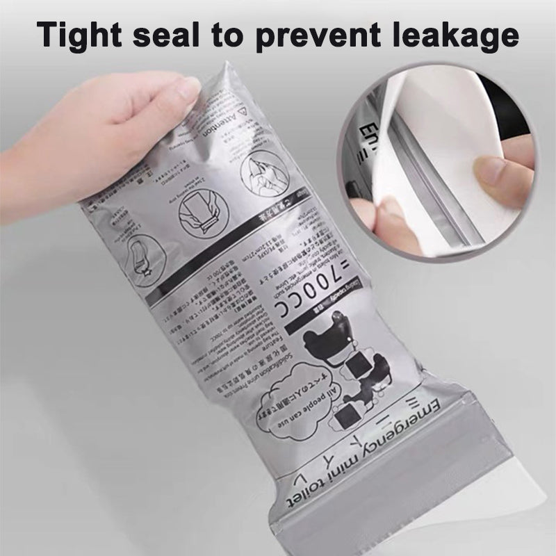 4pcs Outdoor Emergency Urinate Bags 700ml Easy Take Piss Bags Travel Mini Mobile Toilet for Baby Women Men Vomit Bag