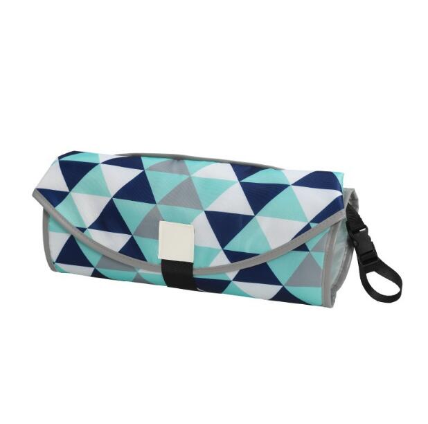 3-in-1 Multifunctional Portable Infant Baby Foldable Urine Mat Waterproof Nappy Bag Diaper Changing Cover Pad Travel Outdoor
