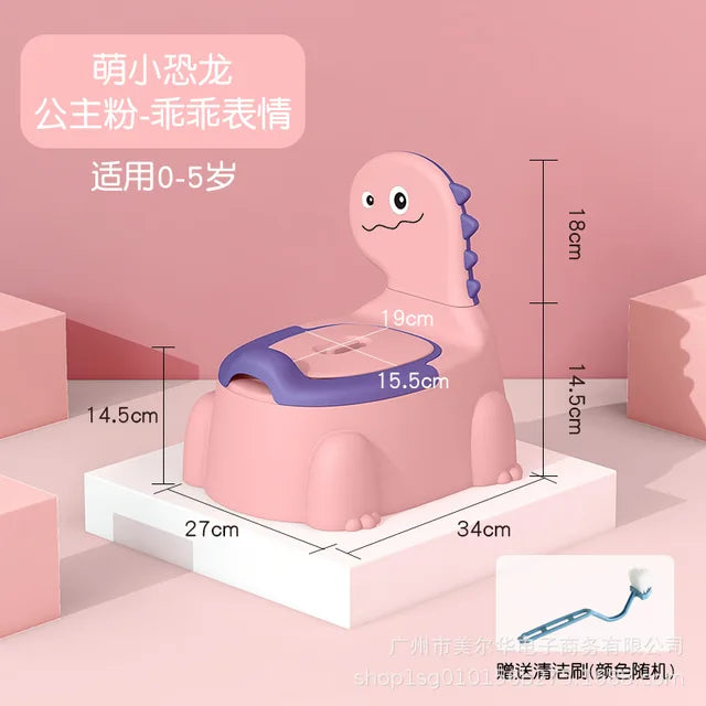 Baby Potty Toilet Training Seat Cartoon Dinosaur Thickening Children's Special Potty Baby Urinals Boys Girls Toilet Supplies
