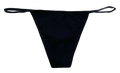 Seamless Rib Strappy Thong, XS-2X