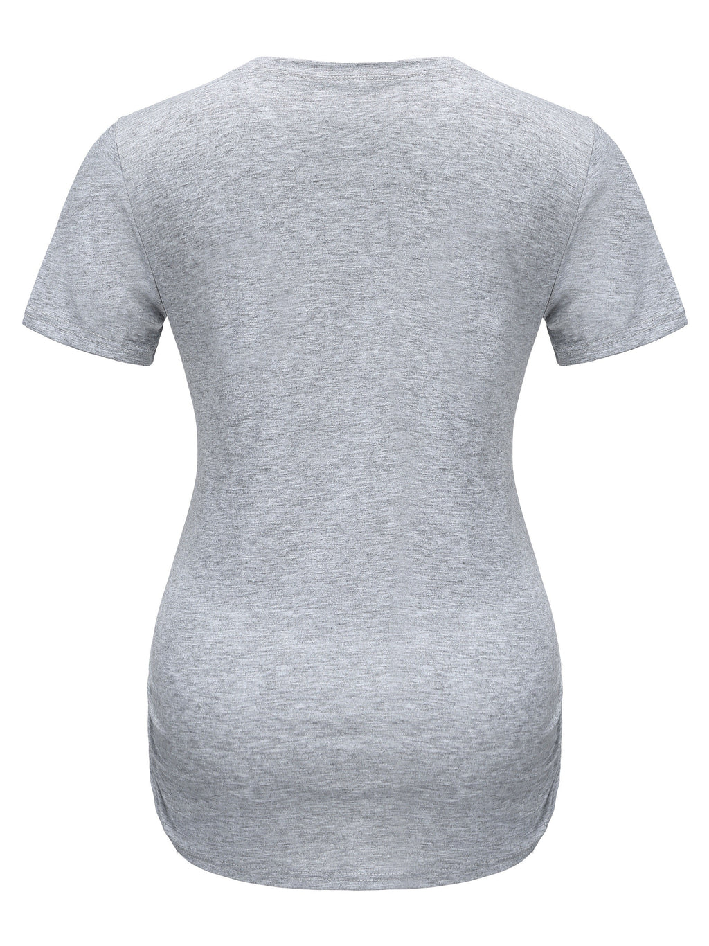 Maternity Casual Cartoon Cute Footprint Print Short Sleeve Slim Fit T-shirt For Summer Pregnancy Gift