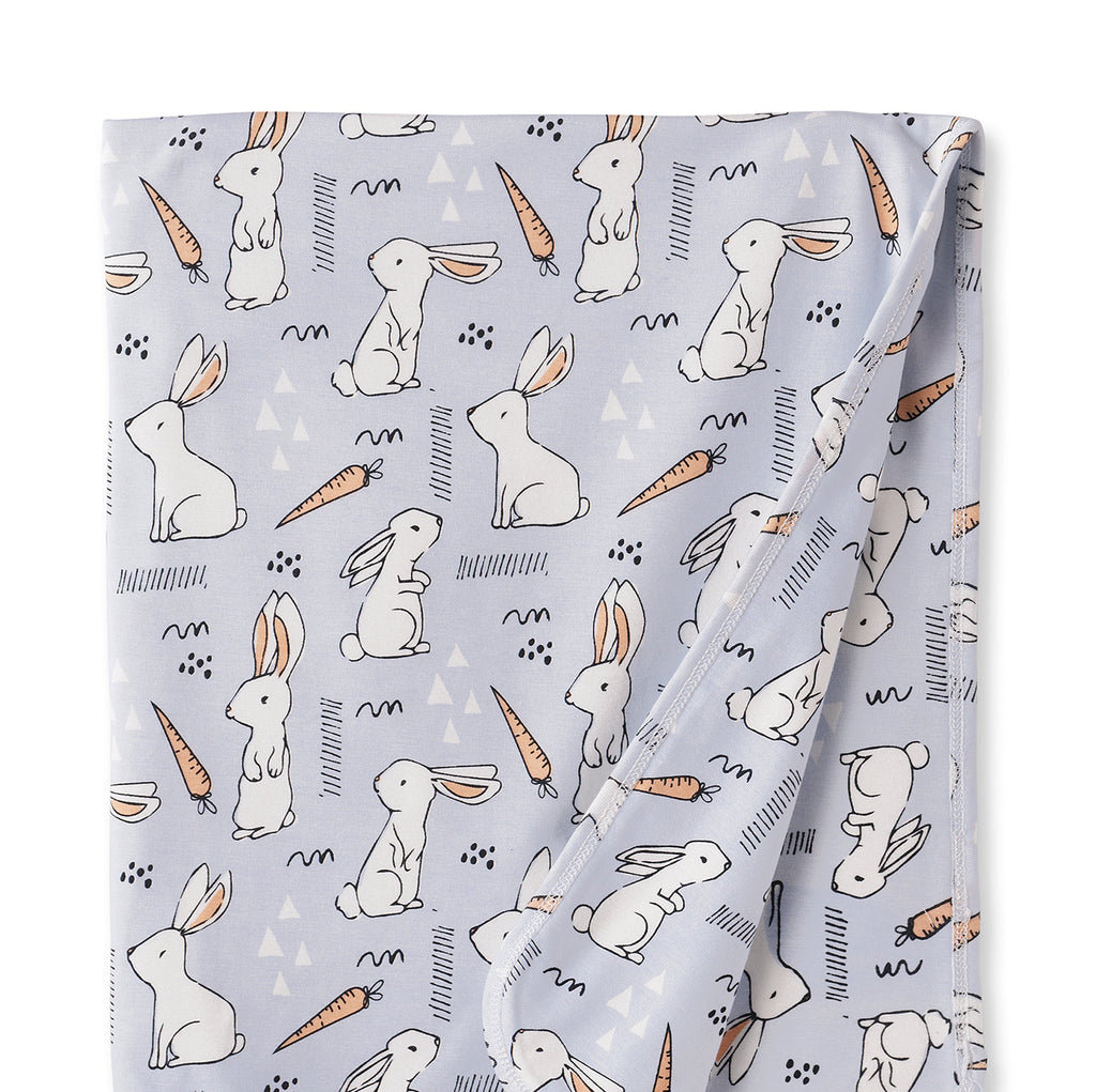 Cottontail Crew Bamboo Easter Stroller Blanket for Baby