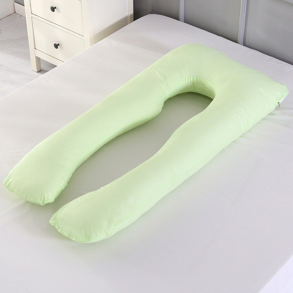 Pregnancy Pillow Bedding Full Body Pillow for Pregnant Women Comfortable U-Shape Cushion Long Side Sleeping Support Pillows