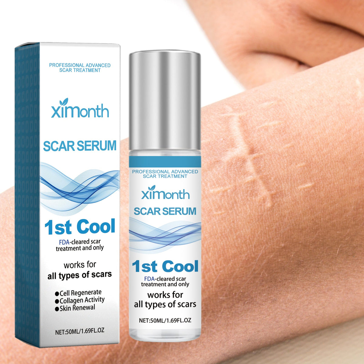 Scar Repair Serum Lightens Post-Pregnancy Scar Repair And Smoothes Body Skin