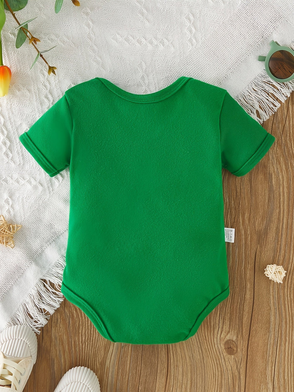 “Don’t Force Me to Fetch My Older Sister” – Funny Newborn Summer Bodysuit, Short-Sleeve Letter Print Romper for Infants