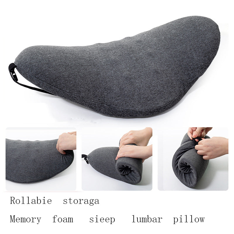 New Bed Lumbar Pillow Lumbar Pad Pregnant Women Sleep Memory Foam Lumbar Support Pillow Sleep Lumbar Pad
