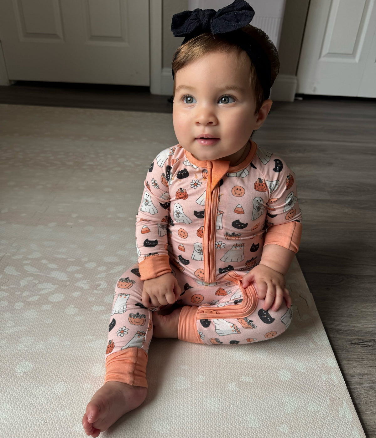 Blossom & Boo (Convertible Zip Footies)