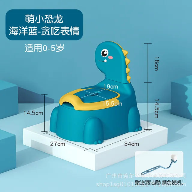 Baby Potty Toilet Training Seat Cartoon Dinosaur Thickening Children's Special Potty Baby Urinals Boys Girls Toilet Supplies