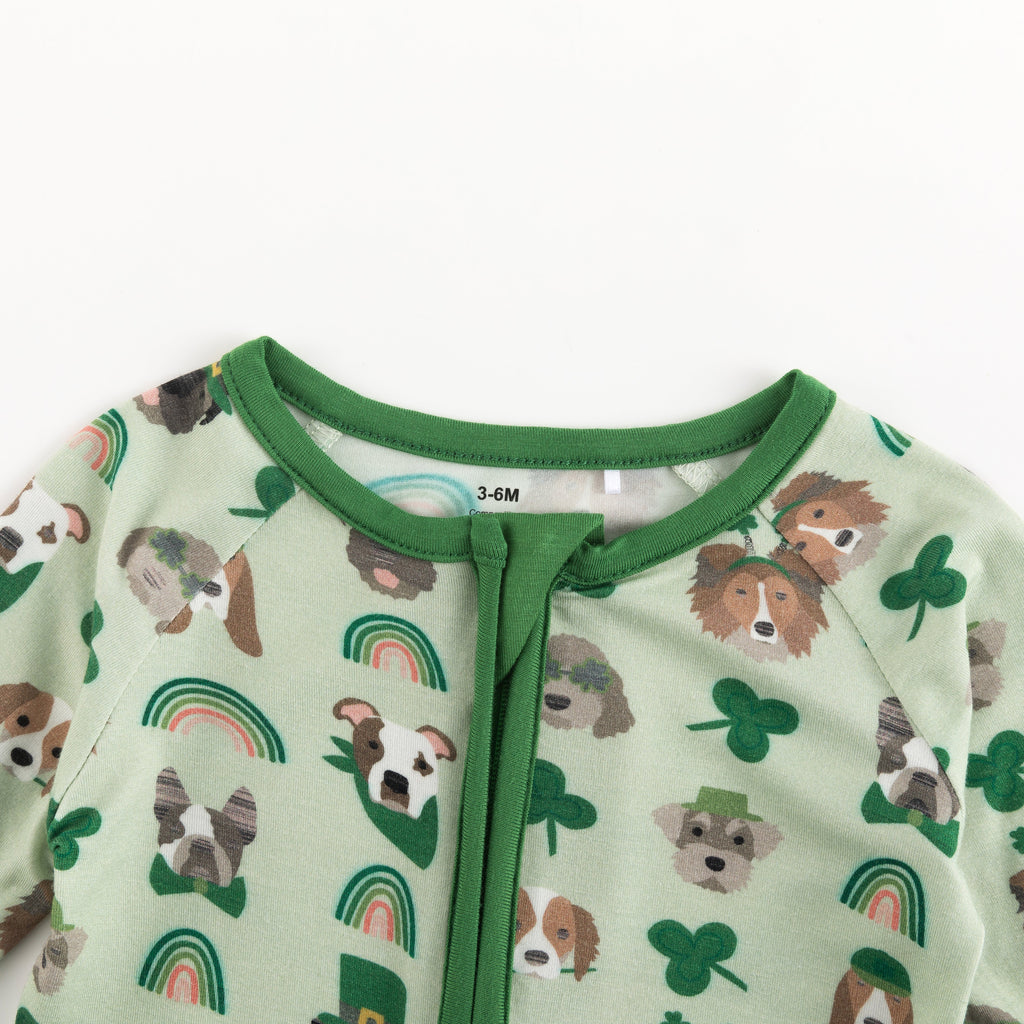 Puppy Parade (Convertible Zip Footies)