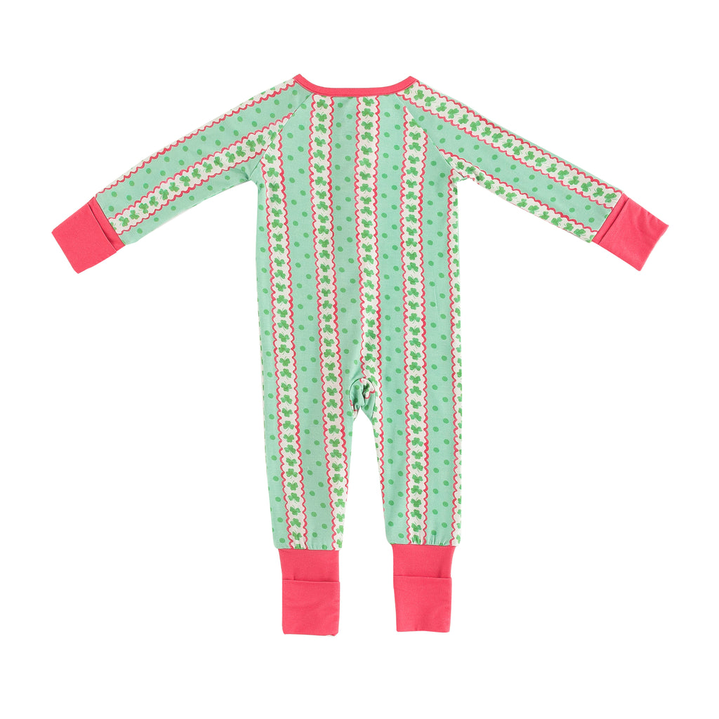 Lucky Clovers (Convertible Zip Footies)