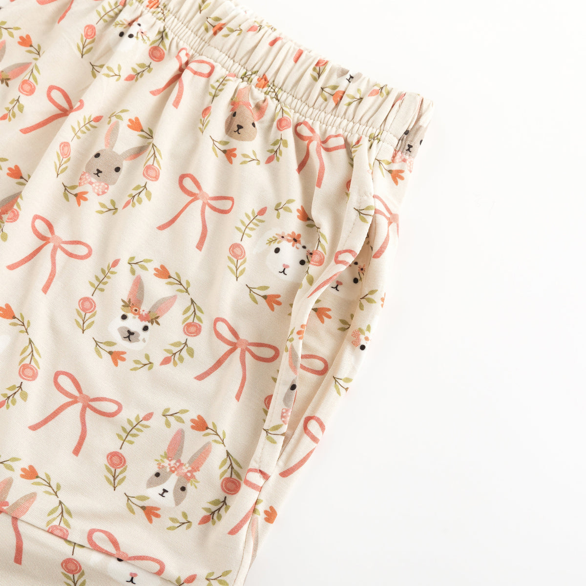 Bows & Bunnies (Women's Short Sleeve PJ)