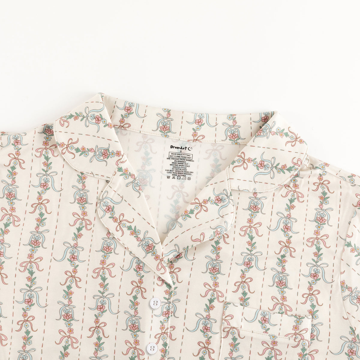 Bow Blossom (Women's Short Sleeve PJ)