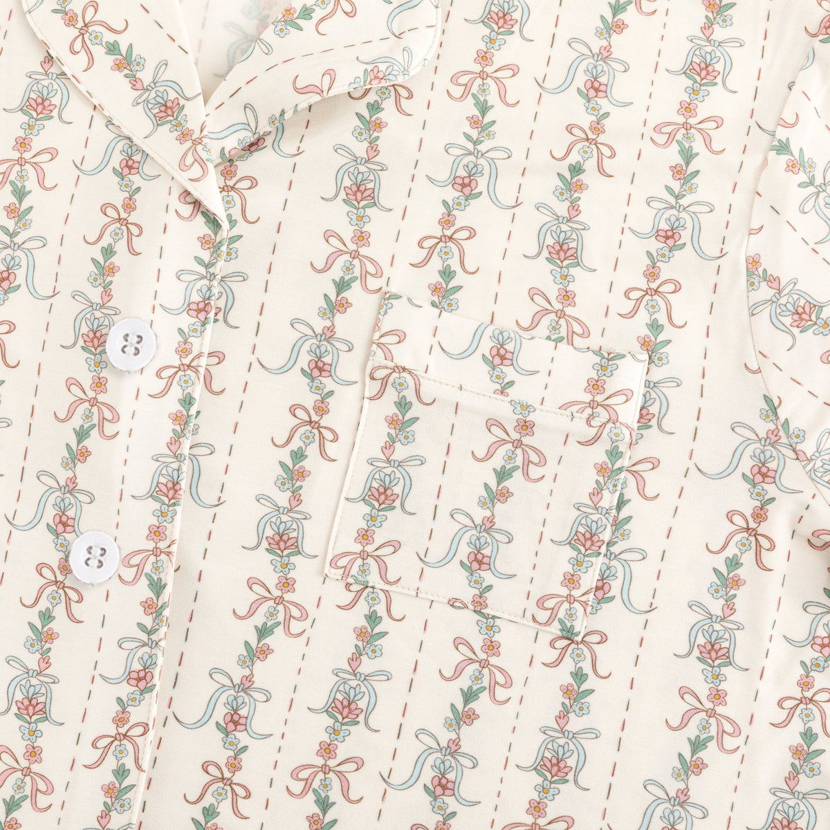 Bow Blossom (Women's Short Sleeve PJ)