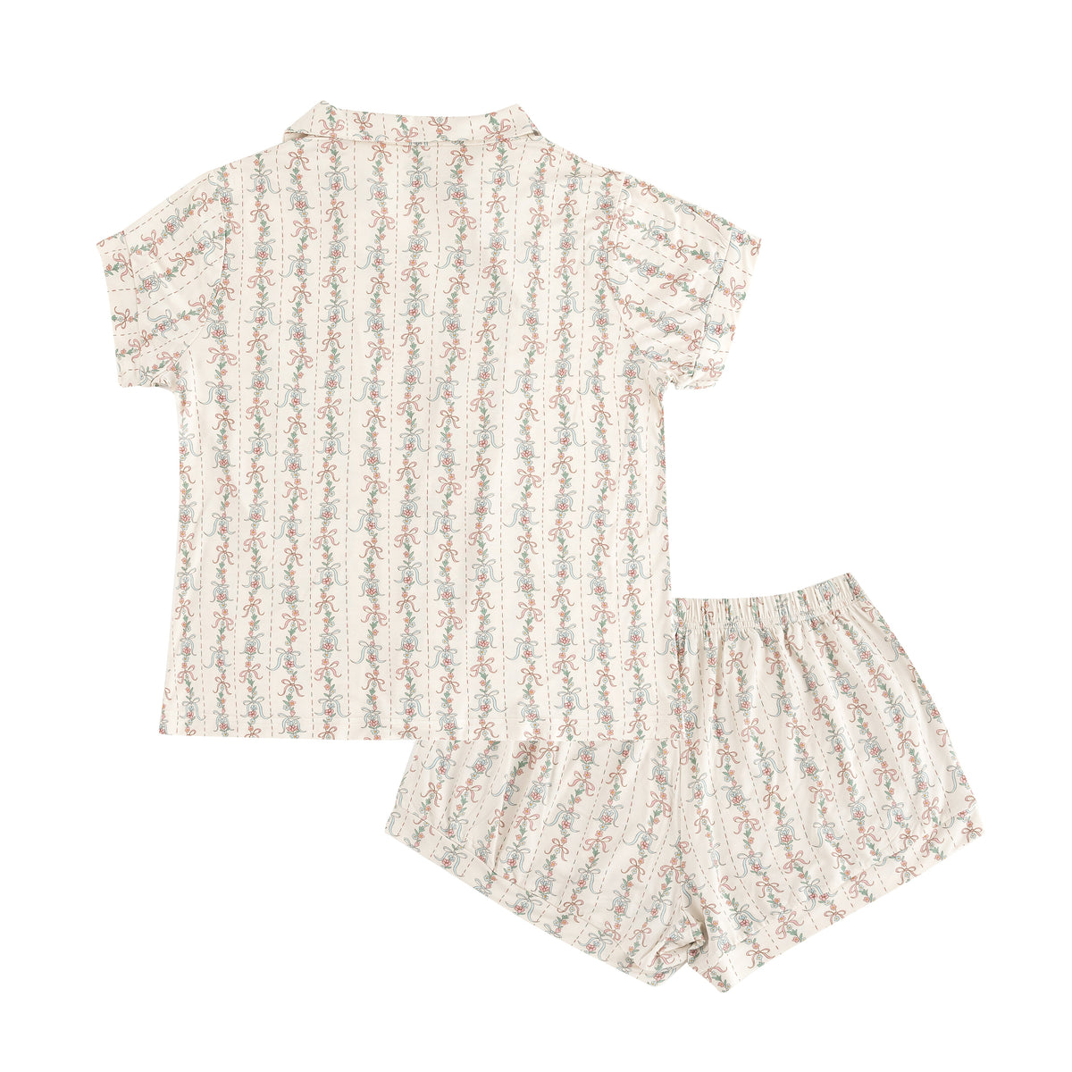 Bow Blossom (Women's Short Sleeve PJ)
