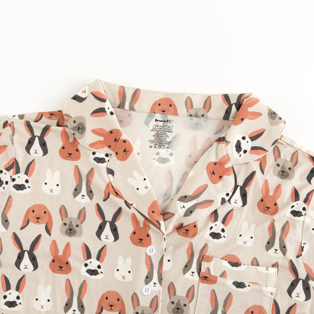 Bunny Crew (Women's Short Sleeve PJ)
