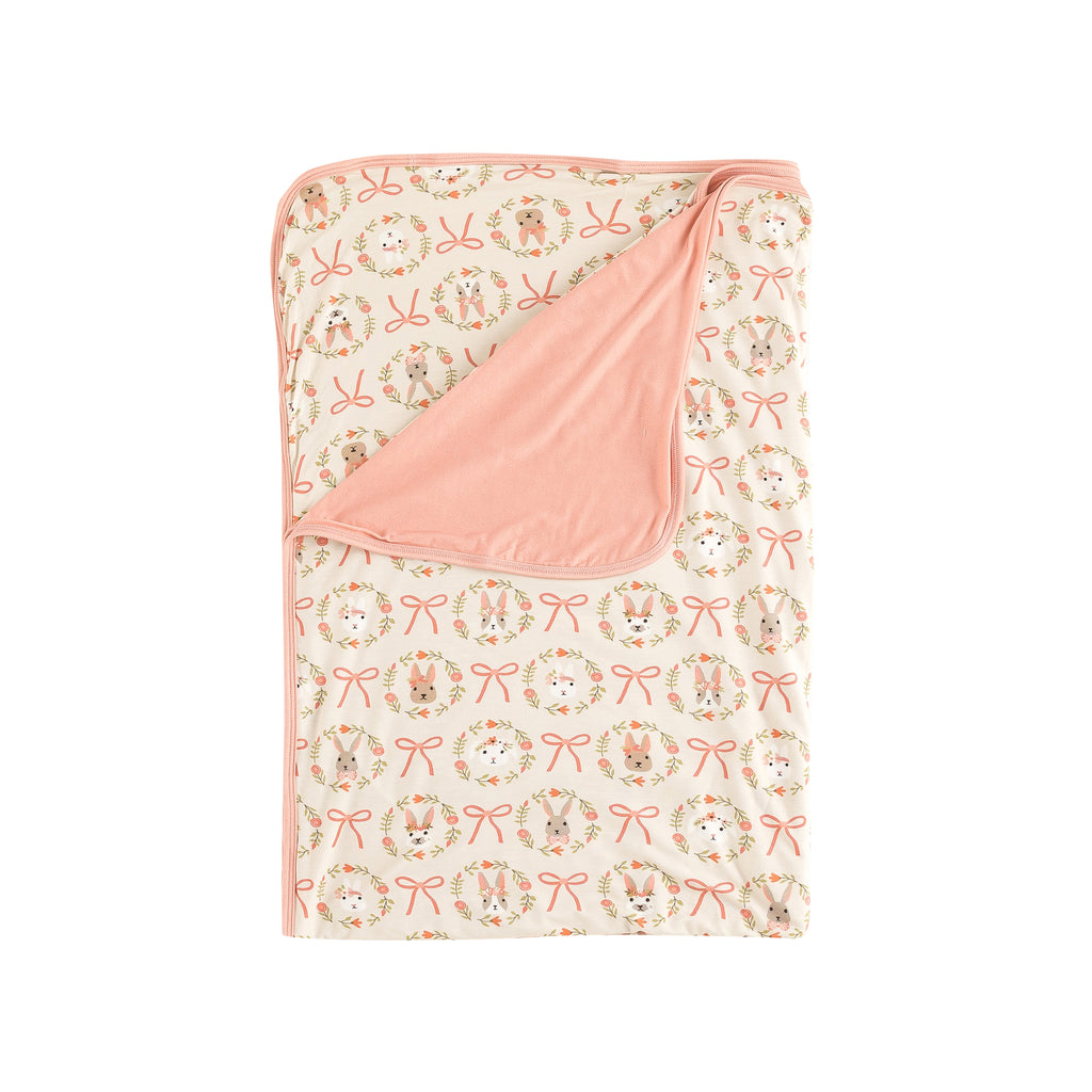 Bows & Bunnies (Dream Blanket)