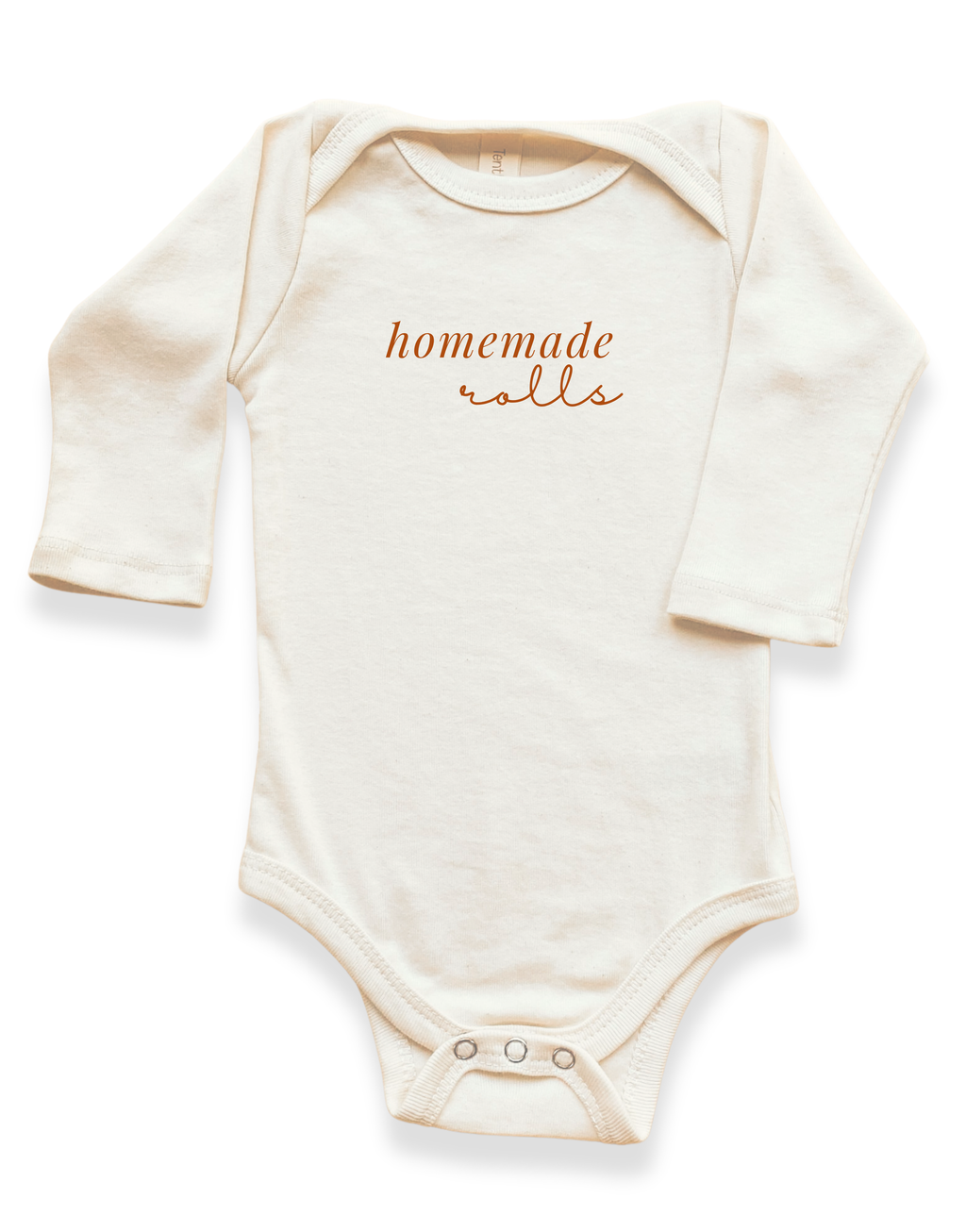 Homemade Rolls Organic Bodysuit Long Sleeve