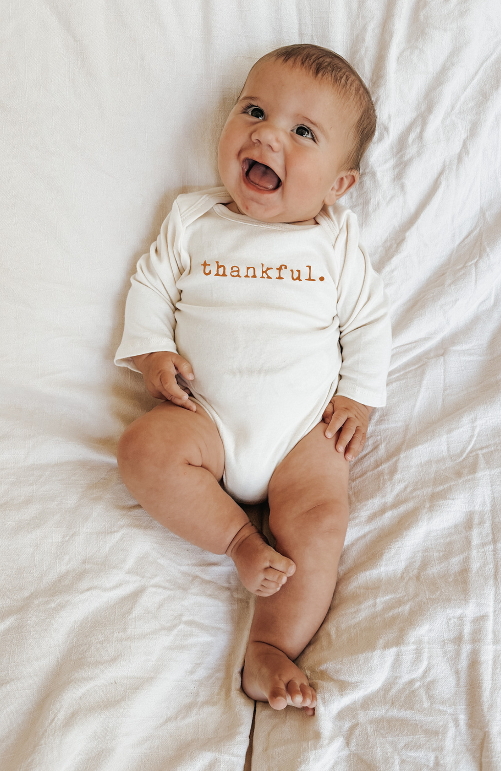 Thankful Organic Bodysuit Long Sleeve