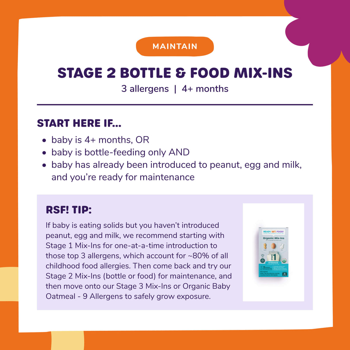 Stage 2 Mix-Ins