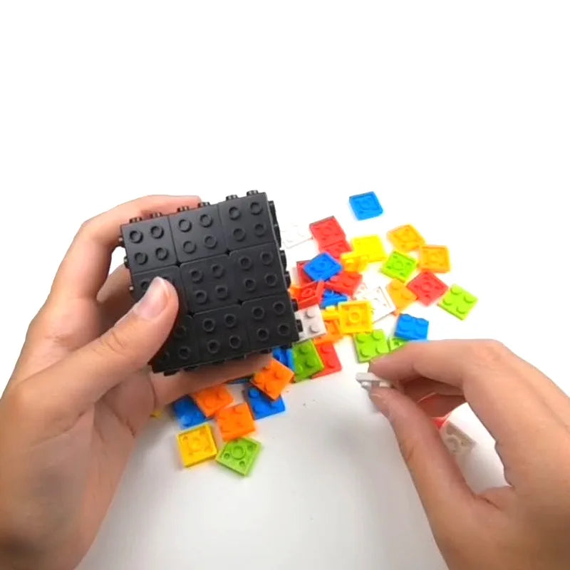 [Picube] FanXin Building Blocks Cube Puzzle, Speed Toys Magic Cube, Intelligence Assembled Educational Toy for Children Gift