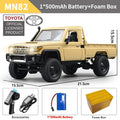 ZWN MN82 1:12 Retro RC Car with LED Lights and 4WD Remote Control Pickup Truck