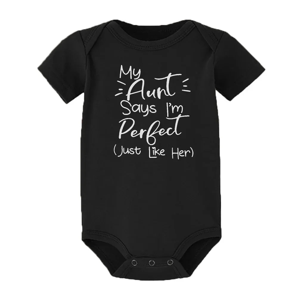 “Don’t Make Me Call My Crazy Uncle” – Funny Baby Bodysuit, Cute Infant Romper for Boys & Girls, Newborn & Toddler Outfit