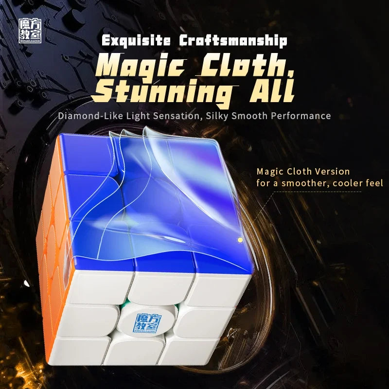 [CubeFun] MoYu RS3M V5 3x3x3 Magnetic Magic Cube, Ball Core, Professional Cubo Magico Speed Cube, Moyu Cubing Puzzle Toy
