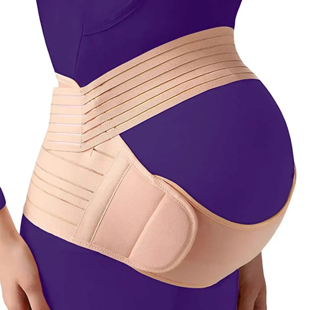 Pregnant Women Support Belly Band, Adjustable Waist Care Maternity Abdomen Brace Protector for Pregnancy