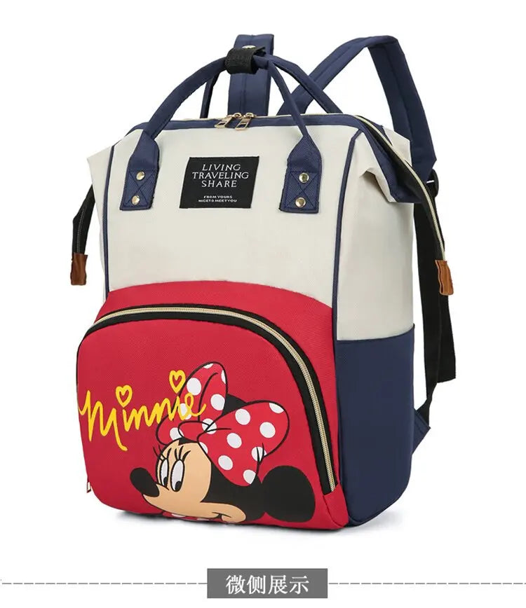 Cartoon Diaper Mummy Baby Bag Backpack – Multi-function Large Capacity Maternal and Child Bag for Pregnant Women, 2024 New Year Gift