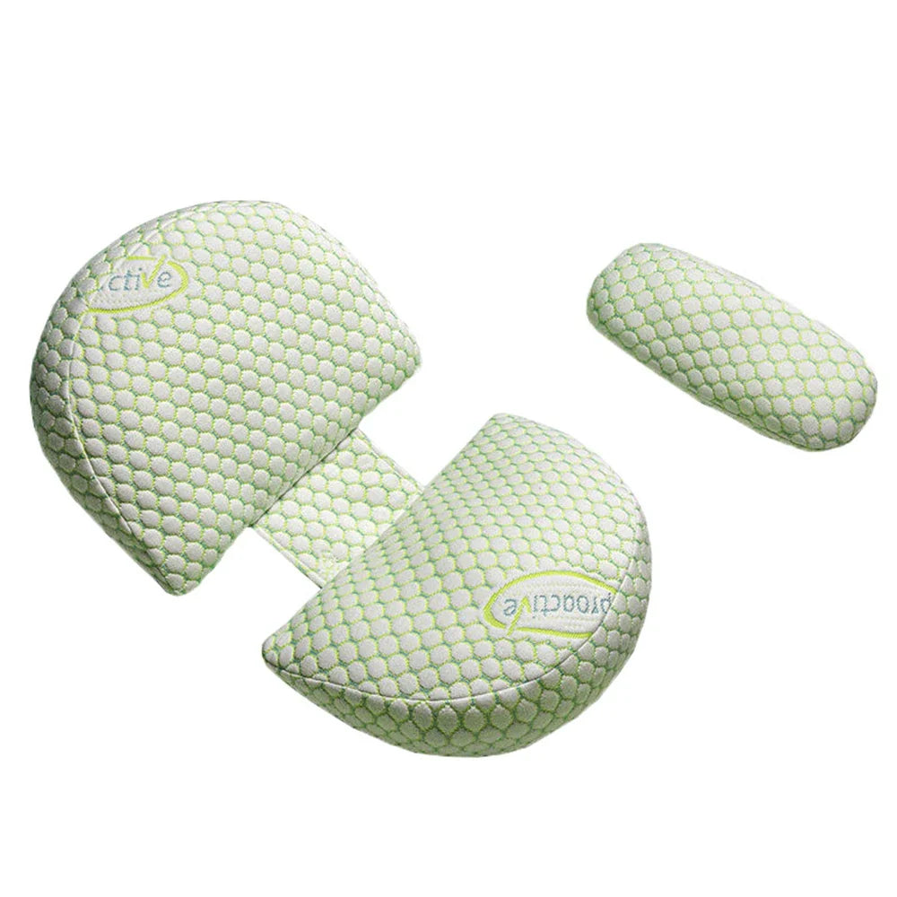 Pregnancy Pillow - U-Shaped Waist Maternity Body Pillow, Cotton Sleeping Bedding Cushion & Nursing Pillow for Pregnant Women