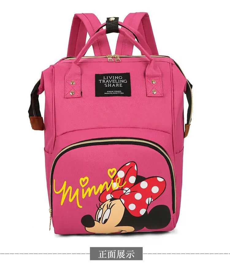 Cartoon Diaper Mummy Baby Bag Backpack – Multi-function Large Capacity Maternal and Child Bag for Pregnant Women, 2024 New Year Gift