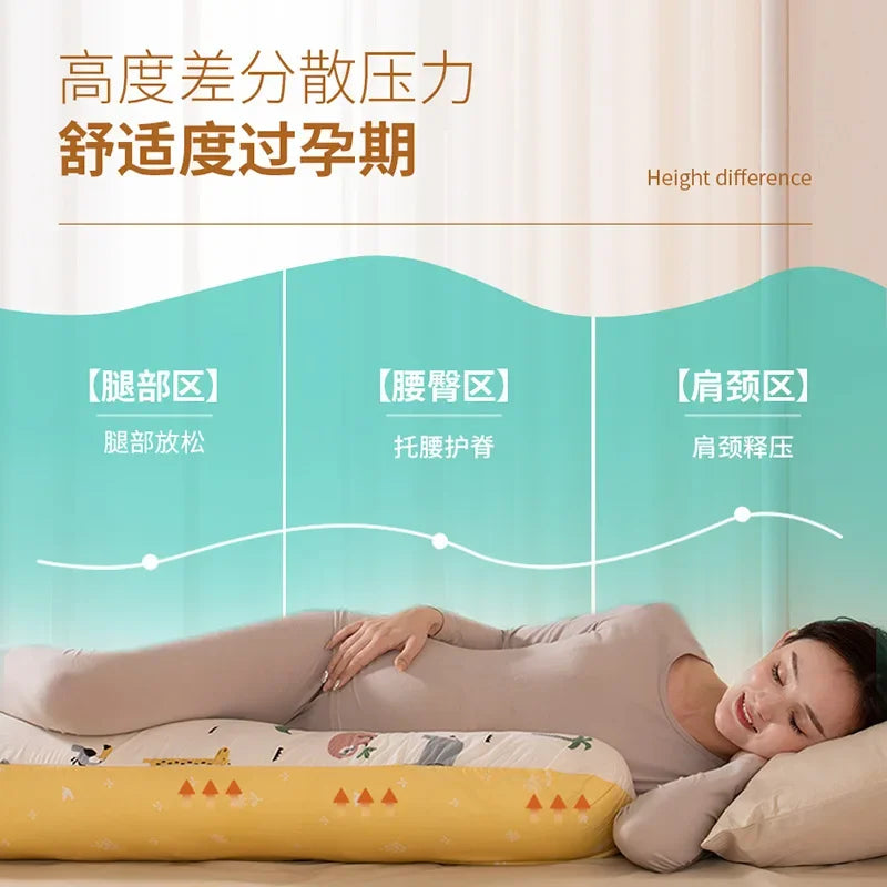 Pregnancy Support Pillow – Waist Protection & Side Sleeping Pillow for Pregnant Women