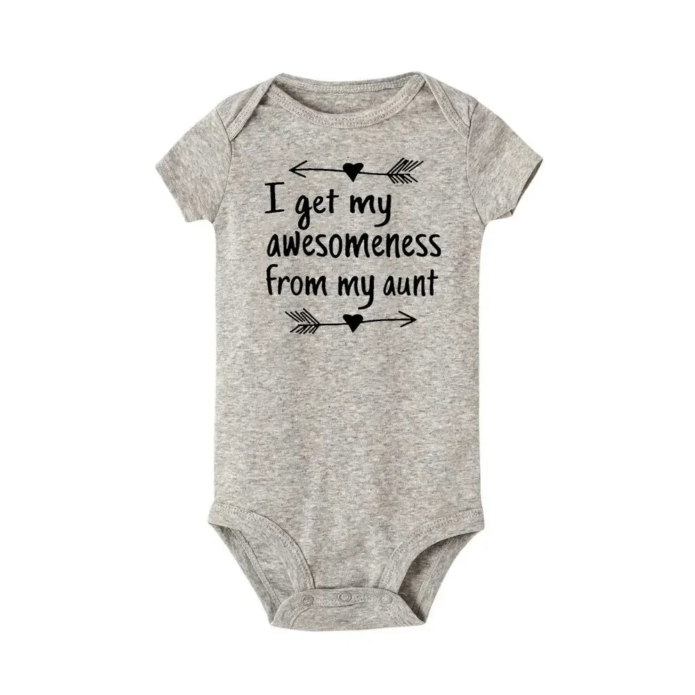 “Don’t Make Me Call My Crazy Uncle” – Funny Baby Bodysuit, Cute Infant Romper for Boys & Girls, Newborn & Toddler Outfit