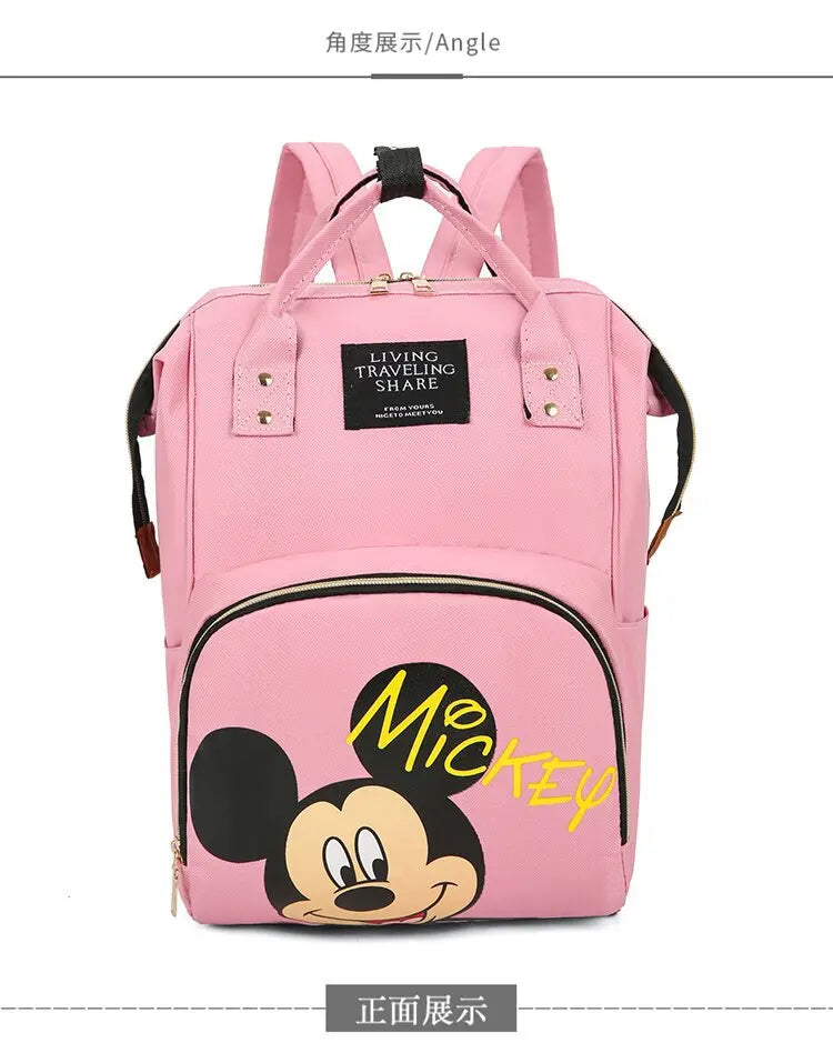 Cartoon Diaper Mummy Baby Bag Backpack – Multi-function Large Capacity Maternal and Child Bag for Pregnant Women, 2024 New Year Gift