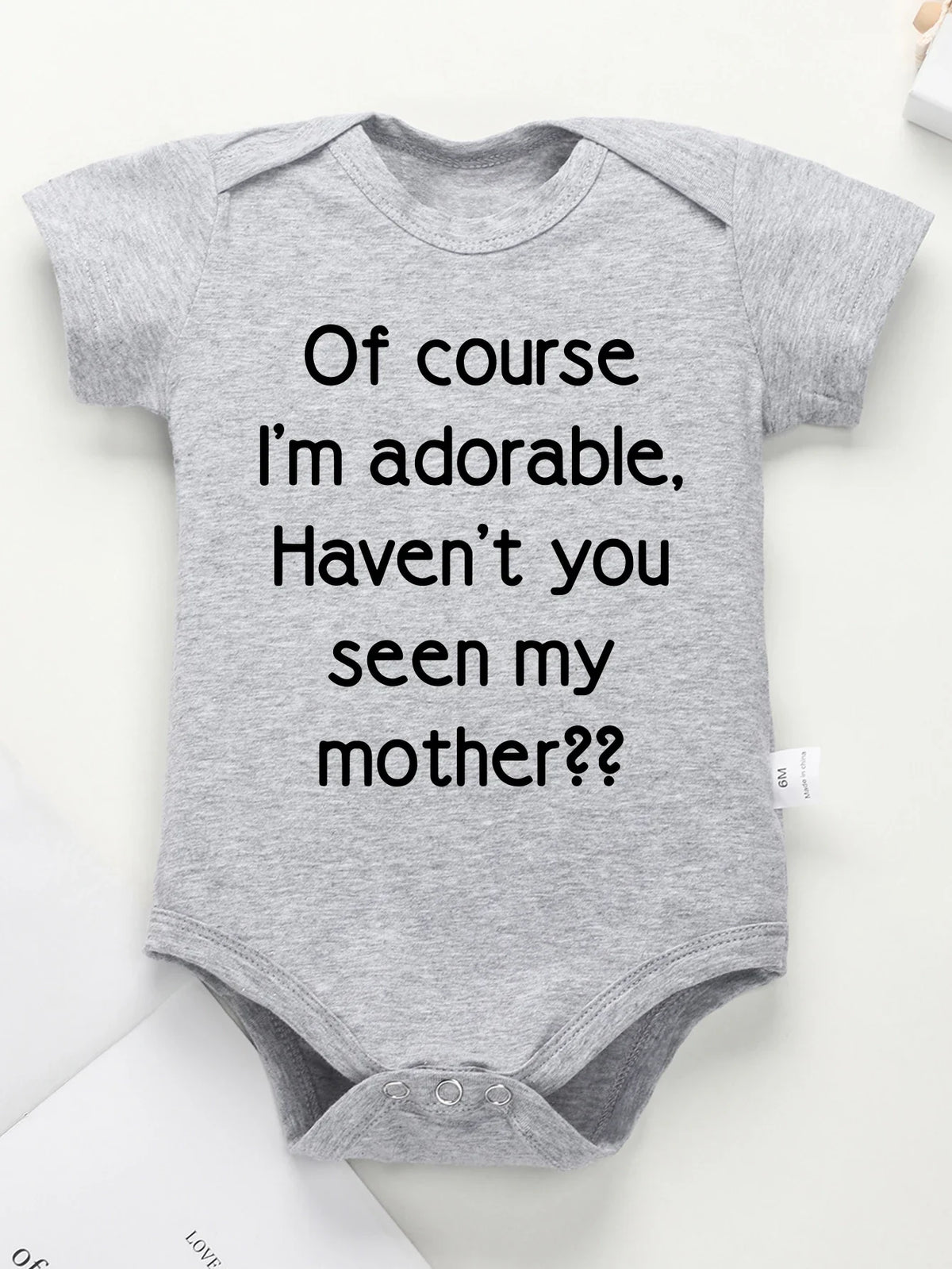 “Nana Never Says No” Rompers Onesie – Baby Boy & Girl Jumpsuit – 0-24M Toddler One-Piece Cute Bodysuit – Trendy Infant Clothes