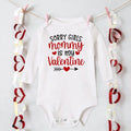 “Mommy and Daddy’s Little Valentine” – Cute Baby Romper, Newborn Long Sleeve Bodysuit, Valentine’s Day Toddler Jumpsuit