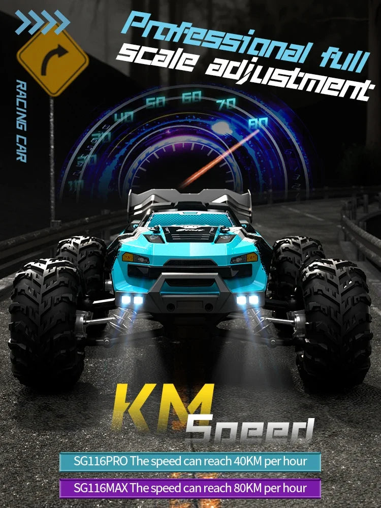 ZLL SG116 MAX/PRO 1:16 High-Speed Drift RC Car with Brushless Motor 4WD
