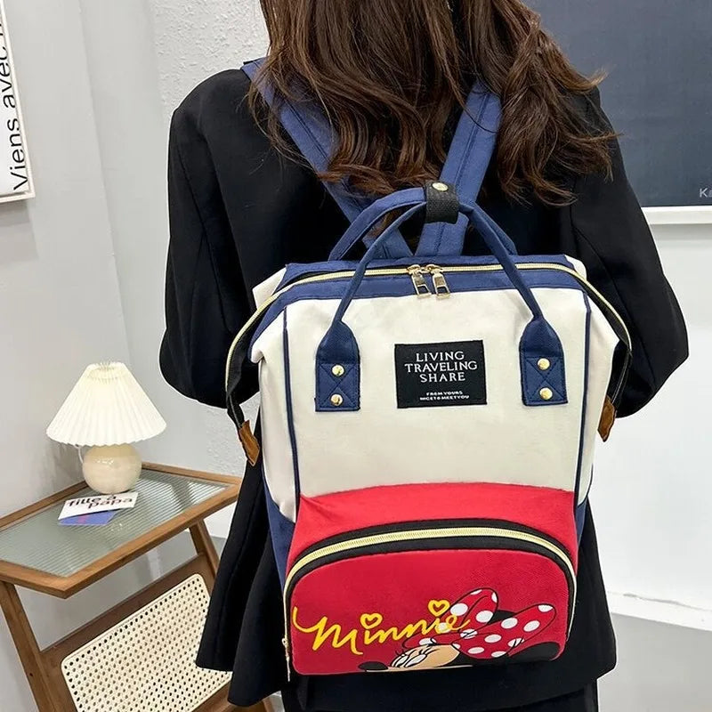 Cartoon Diaper Mummy Baby Bag Backpack – Multi-function Large Capacity Maternal and Child Bag for Pregnant Women, 2024 New Year Gift