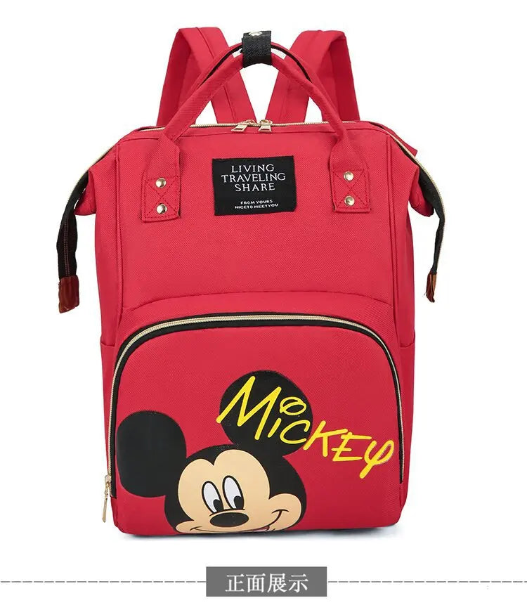 Cartoon Diaper Mummy Baby Bag Backpack – Multi-function Large Capacity Maternal and Child Bag for Pregnant Women, 2024 New Year Gift
