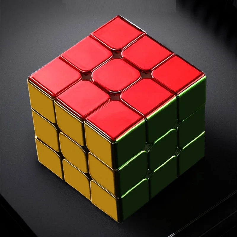 [Picube] SengSo Metal 3x3 Magnetic Golden Cubo Magic Cube Puzzle, Speed Cube M3 3x3x3, Magico Cubo, Кубик Рубика To