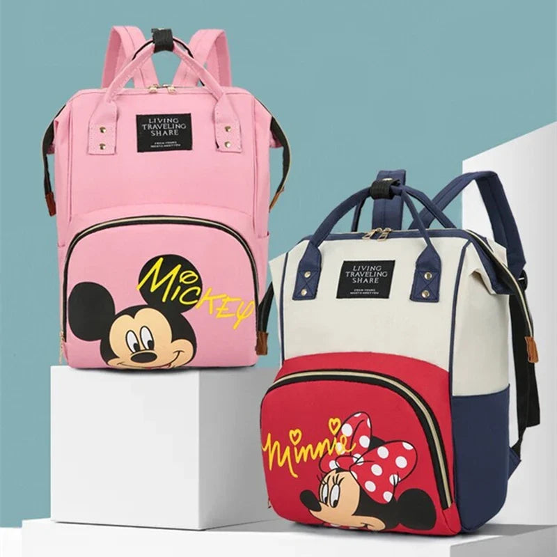 Cartoon Diaper Mummy Baby Bag Backpack – Multi-function Large Capacity Maternal and Child Bag for Pregnant Women, 2024 New Year Gift