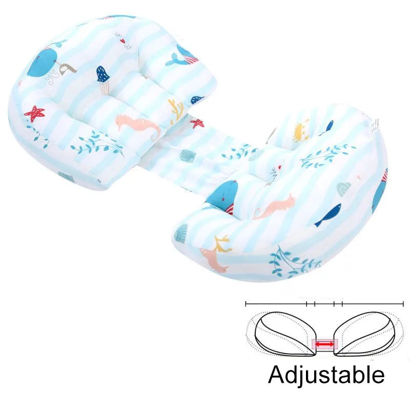 New Cotton Waist Maternity Pillow for Pregnant Women, U-Shaped Full Body Pregnancy Pillow, Pregnancy Cushion Pad