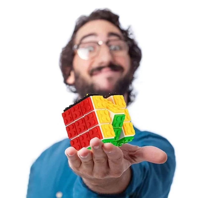 [Picube] FanXin Building Blocks Cube Puzzle, Speed Toys Magic Cube, Intelligence Assembled Educational Toy for Children Gift