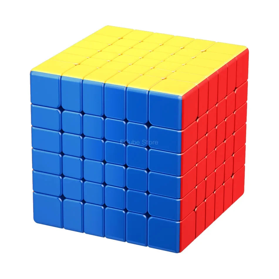 [ECube] MOYU MeiLong 6 V2 6x6 Magnetic Magic Speed Cube, Stickerless, Professional Fidget Toy, MoYu MeiLong 6 Cubo Magico
