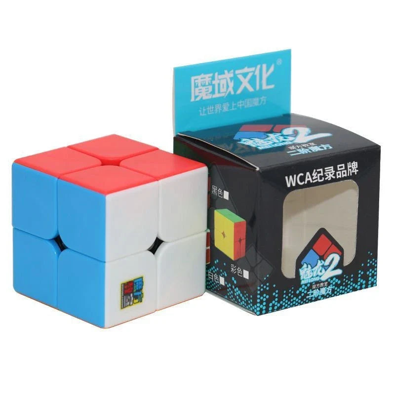 [ECube] MoYu Meilong 2 2x2x2 Magic Neo Cube, Meilong Stickerless Speed Cube Puzzle, Children Gift, Adult Educational Toy