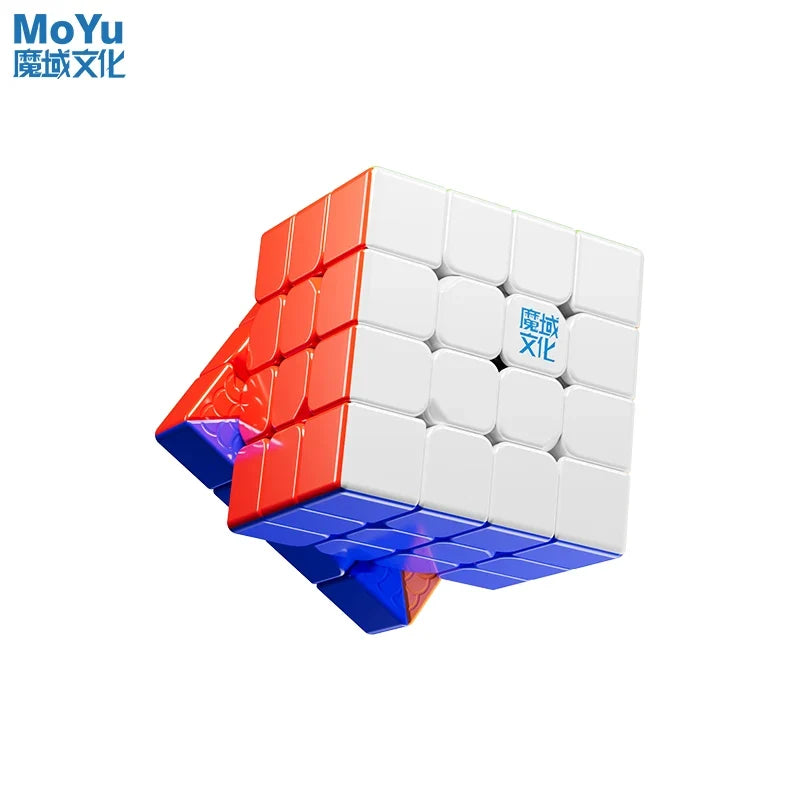 [JudyCube] MOYU AOSU V7 4x4 Track Magnets UV Magic Speed Cube, Stickerless Aosu Fidget Toy, Cubo Magico Puzzle