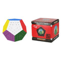 [Picube] SengSo 5x5 Megaminx, 5x5x5 Gigaminx Magic Cube with Black Base, Professional Cubo Magico, Learning Educational Toy