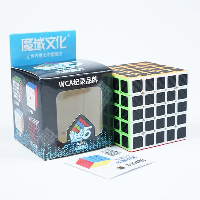 [ECube] Moyu Meilong 5x5 Stickerless Speed Cube, Moyu Cubing Classroom 5x5x5 Magic Cube, Professional Puzzle Toy for Children
