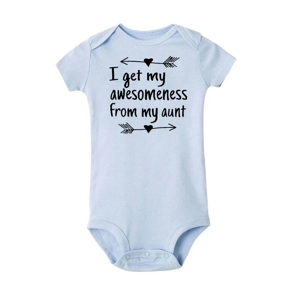 “Don’t Make Me Call My Crazy Uncle” – Funny Baby Bodysuit, Cute Infant Romper for Boys & Girls, Newborn & Toddler Outfit