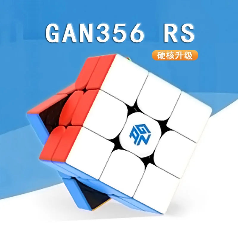 [ECube] Gan356 RS 3x3x3 Cube, GAN Magic Cube, Professional GAN 356 R 3x3 Speed Twist, Educational Toy